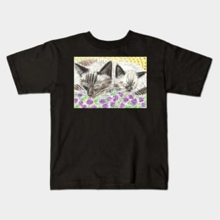 Mother and baby Siamese Kids T-Shirt